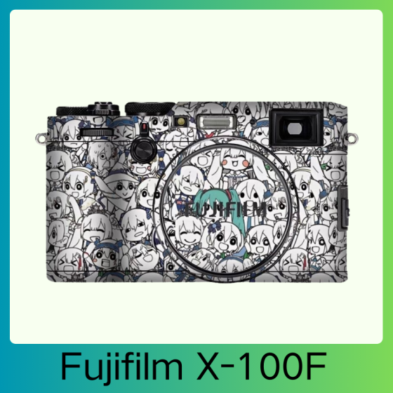 Corpo da Fujifilm X-100F  - Pele câmera, adesivo câmera - com alta resistência a arranhões, à prova d'água e com design elegante.